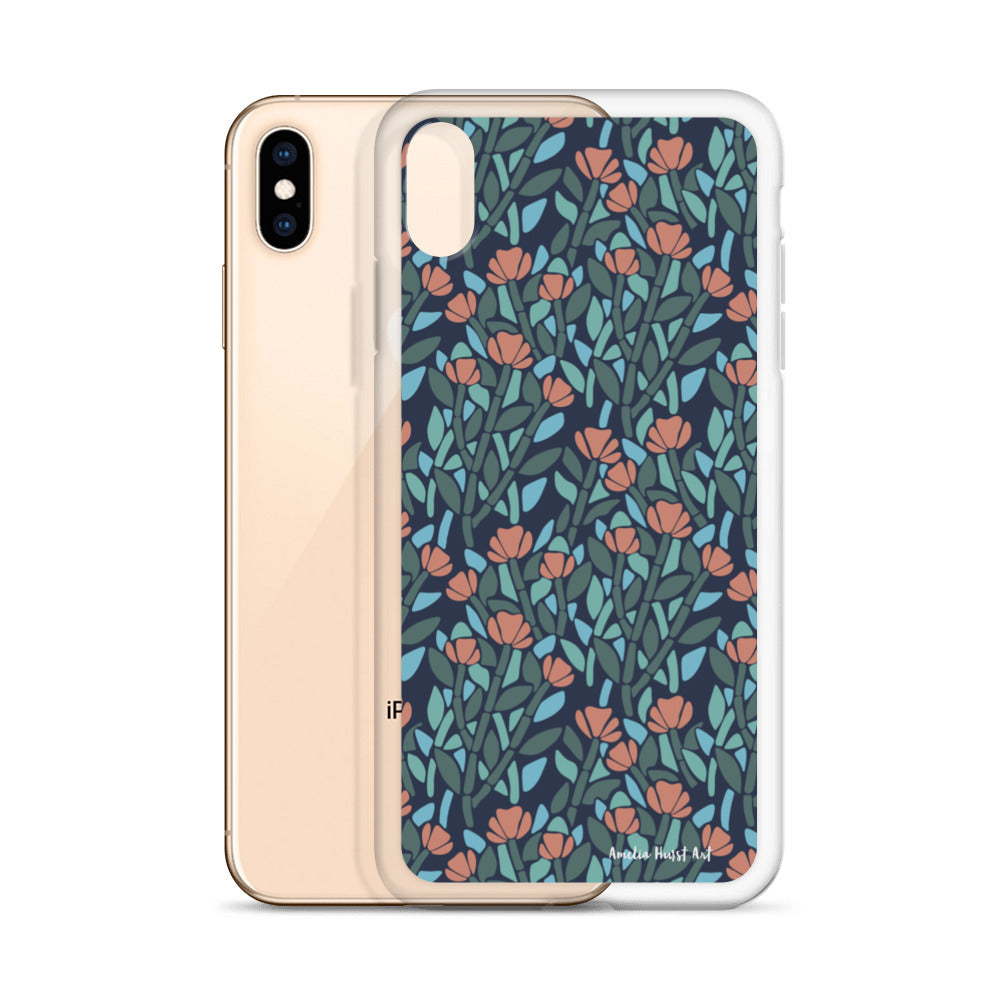 Une Coque pour iPhone avec coquelicots, différents modèles disponibles Amelia Hurst Art