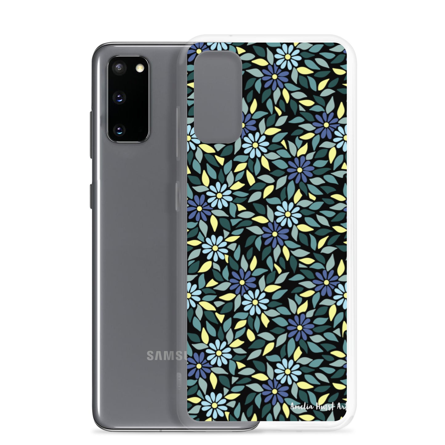 Une Coque Samsung avec fleurs, différents modèles disponibles Amelia Hurst Art