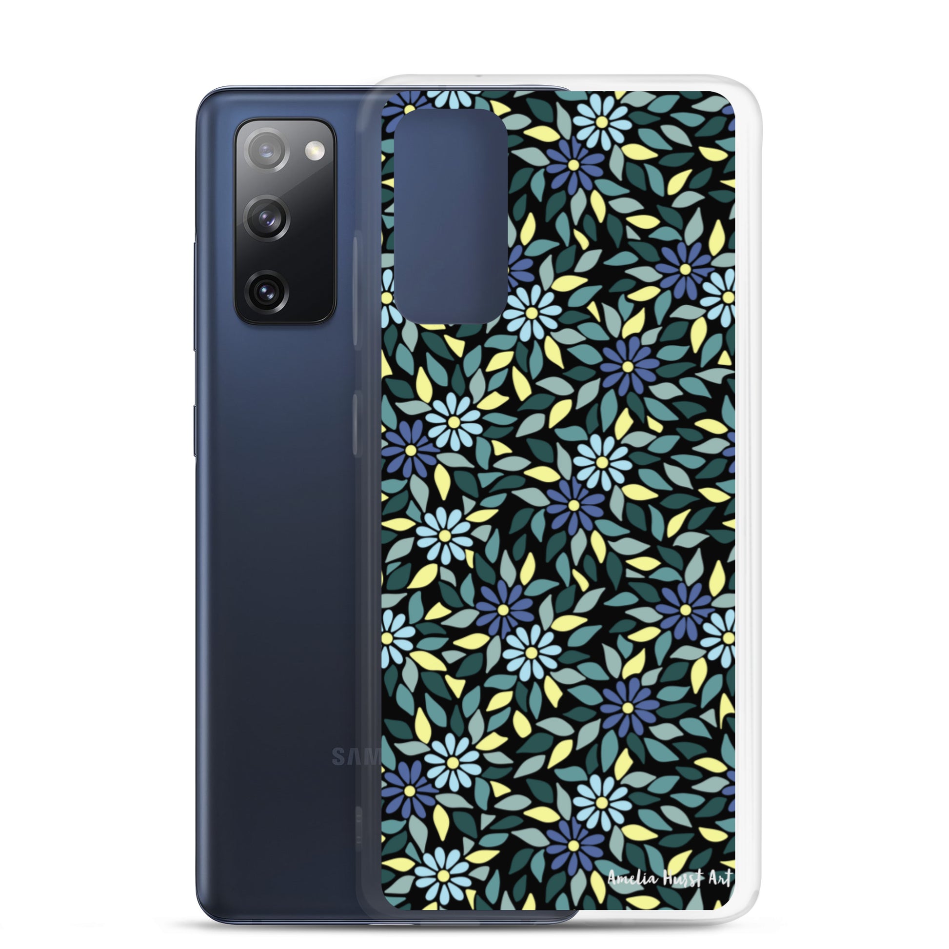 Une Coque Samsung avec fleurs, différents modèles disponibles Amelia Hurst Art