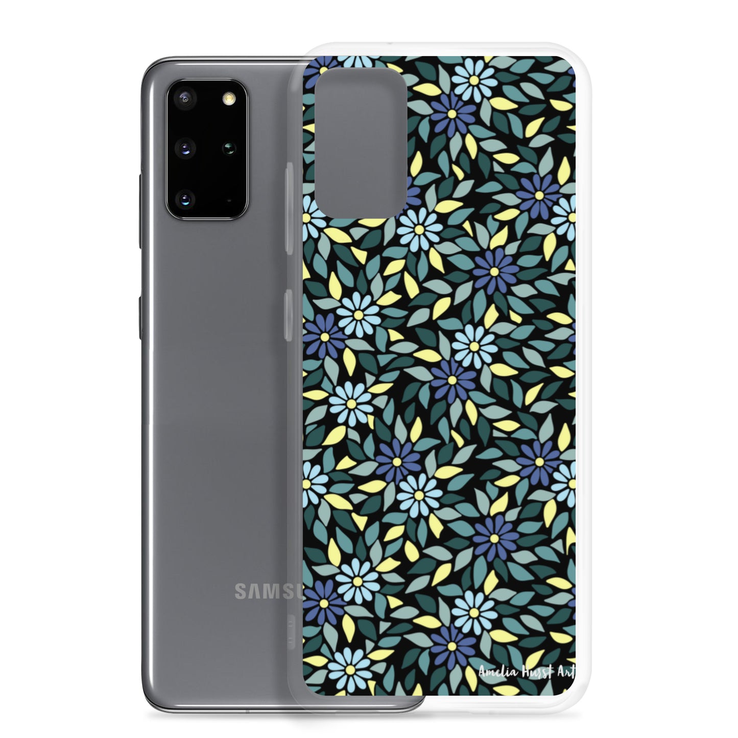 Une Coque Samsung avec fleurs, différents modèles disponibles Amelia Hurst Art