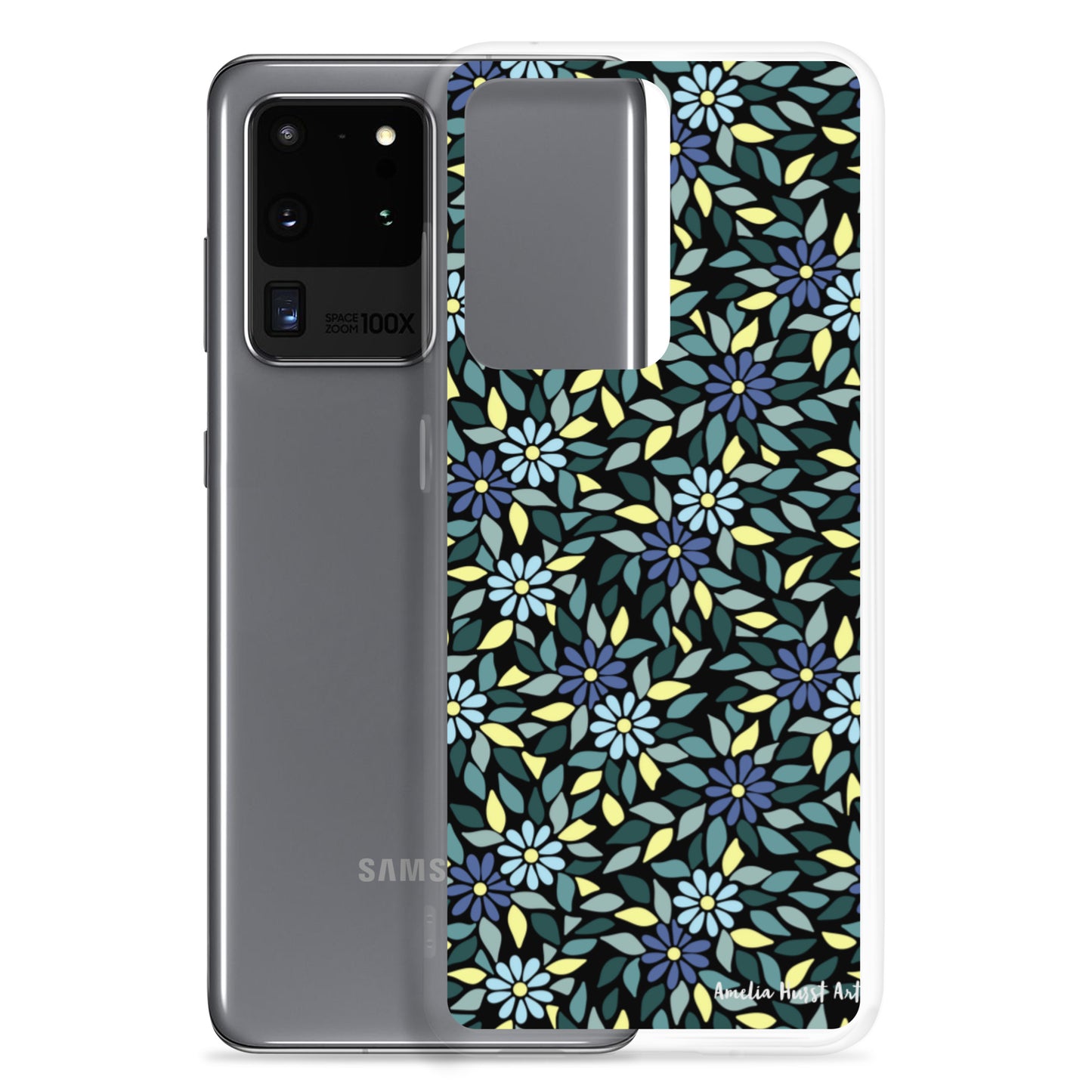 Une Coque Samsung avec fleurs, différents modèles disponibles Amelia Hurst Art