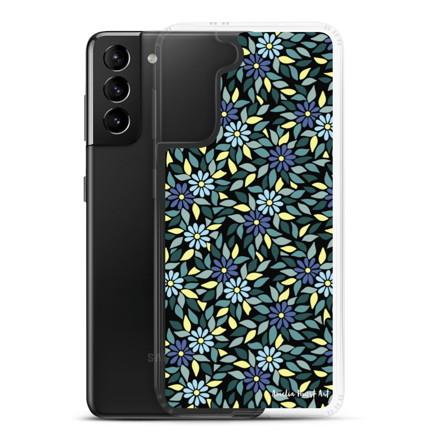 Une Coque Samsung avec fleurs, différents modèles disponibles Amelia Hurst Art