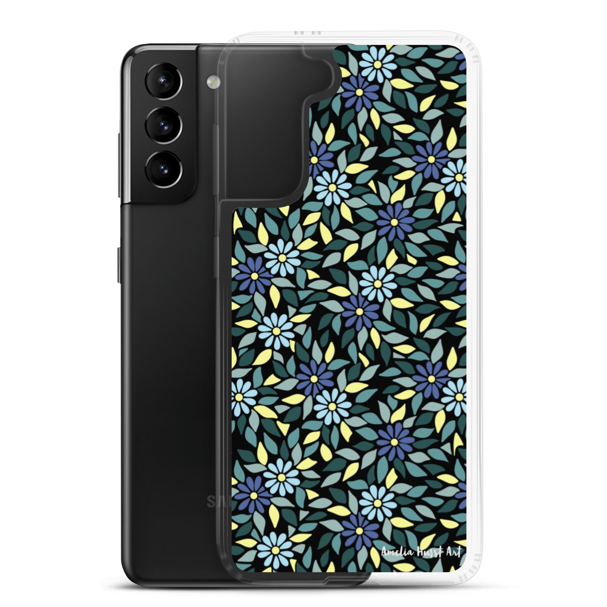 Une Coque Samsung avec fleurs, différents modèles disponibles Amelia Hurst Art