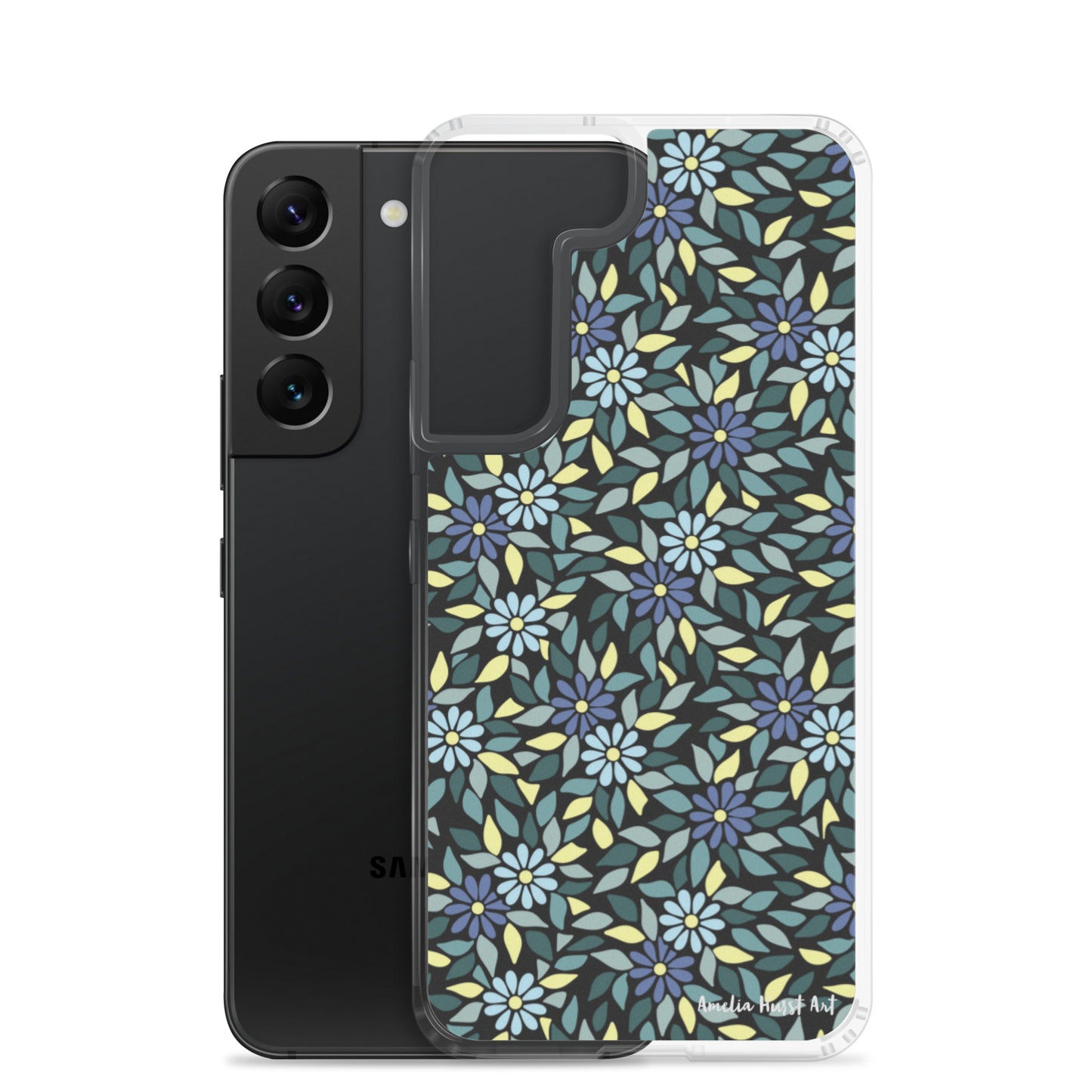 Une Coque Samsung avec fleurs, différents modèles disponibles Amelia Hurst Art