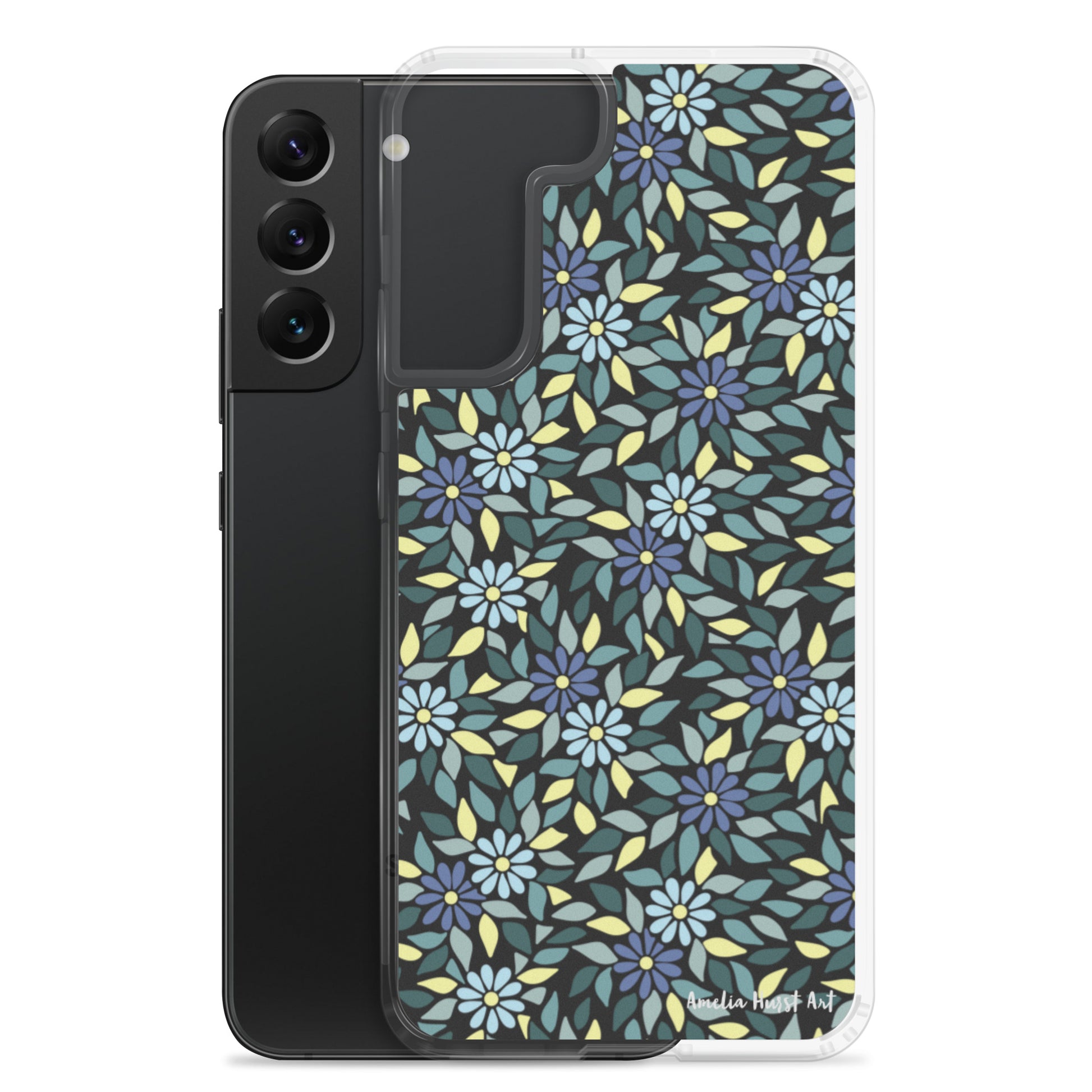 Une Coque Samsung avec fleurs, différents modèles disponibles Amelia Hurst Art