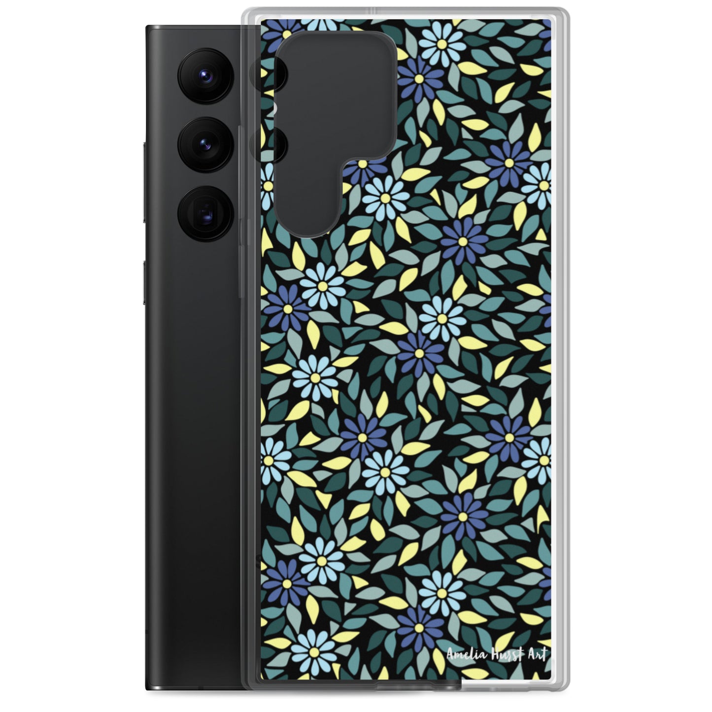 Une Coque Samsung avec fleurs, différents modèles disponibles Amelia Hurst Art